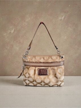 Coach Poppy Signature Shoulder Bag 17051
